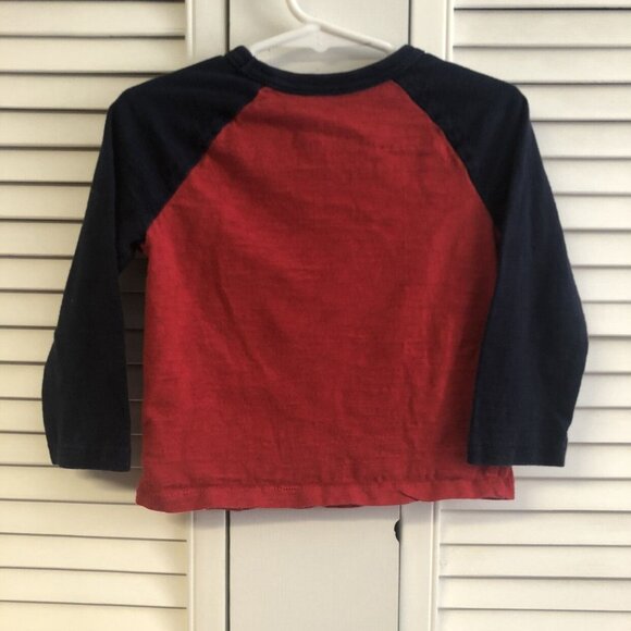Gap Size 2 Dinosaur Raglan Tee - Picture 5 of 6